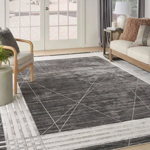 Desire DSR01 Charcoal/Silver Rug - Baconco