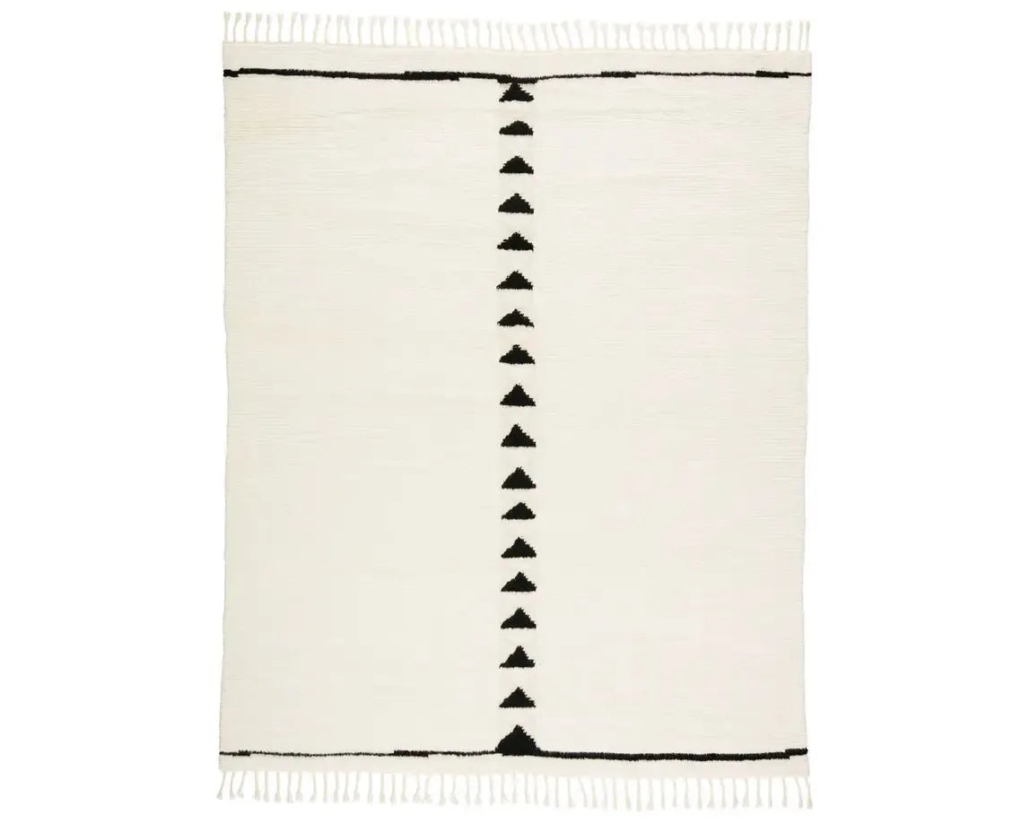 Desouk DSK01 White Rug - Baconco