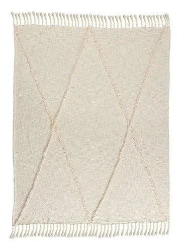 Diamond 80177BIR Birch Throw Blanket - Baconco