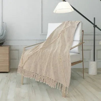 Diamond 80177BIR Birch Throw Blanket - Baconco