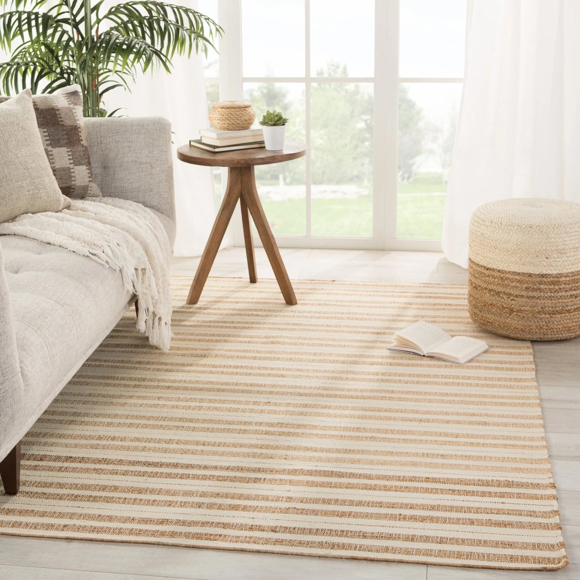 Dorada Drd01 Rey Tan/Ivory Rug - Baconco