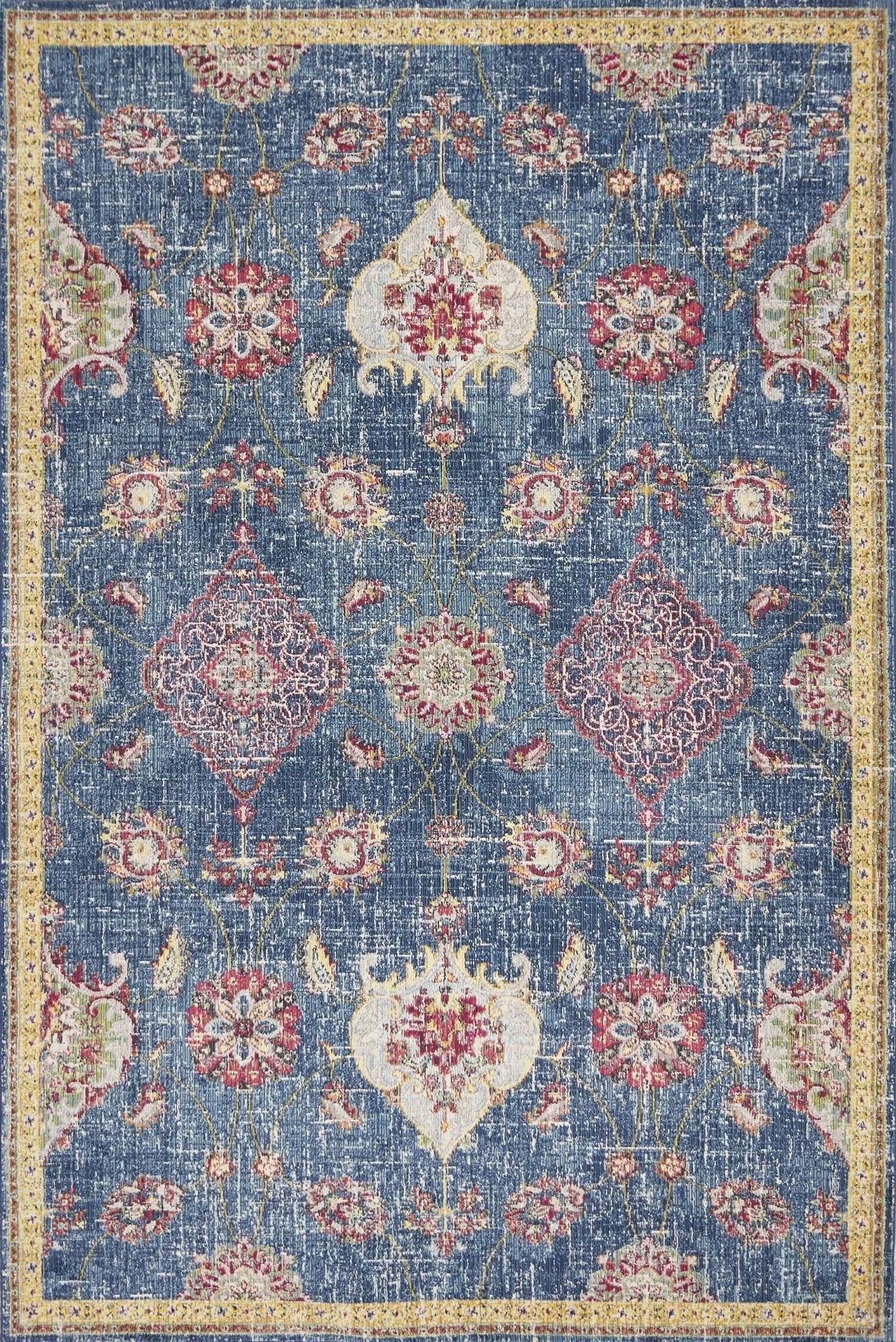 Dreamweaver 5852 Layla Blue Rug - Baconco