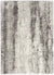 Dreamy Shag DRS01 Ivory/Charcoal Rug - Baconco