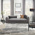 Dreamy Shag DRS02 Charcoal/Ivory Rug - Baconco