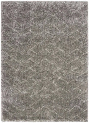 Dreamy Shag DRS03 Grey Rug - Baconco