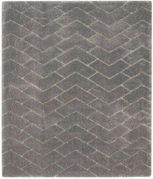 Dreamy Shag DRS03 Grey Rug - Baconco