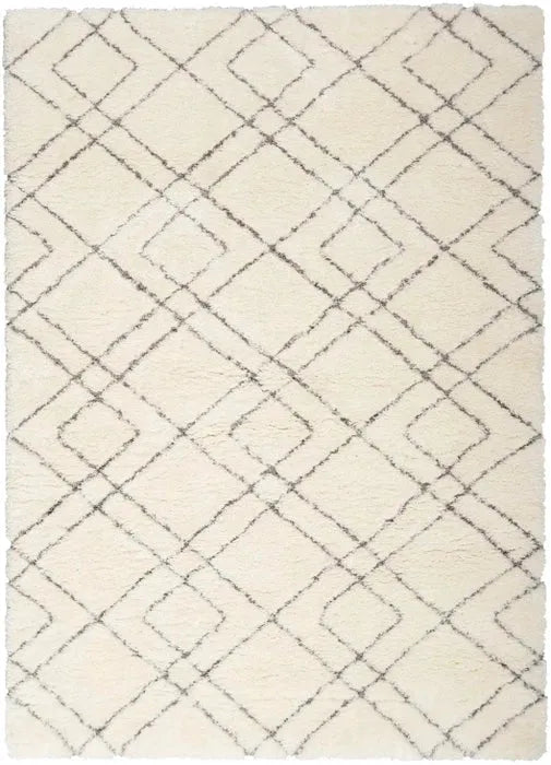 Dreamy Shag DRS07 Ivory Rug - Baconco