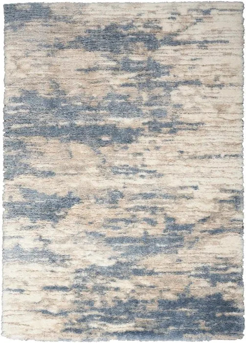 Dreamy Shag DRS10 Light Blue/Grey Rug - Baconco