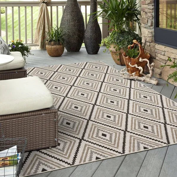 Drew & Jonathan 92435 E307 Oldenburg Charcoal Rug - Baconco