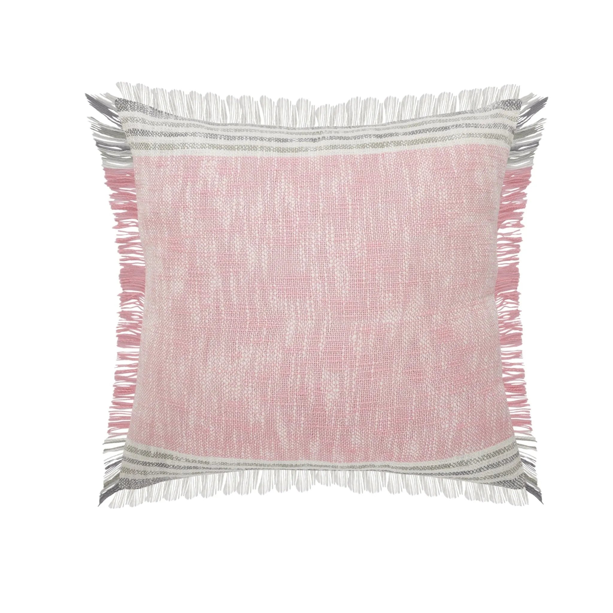 Drew Lr07620 Pink/Gray Pillow - Baconco