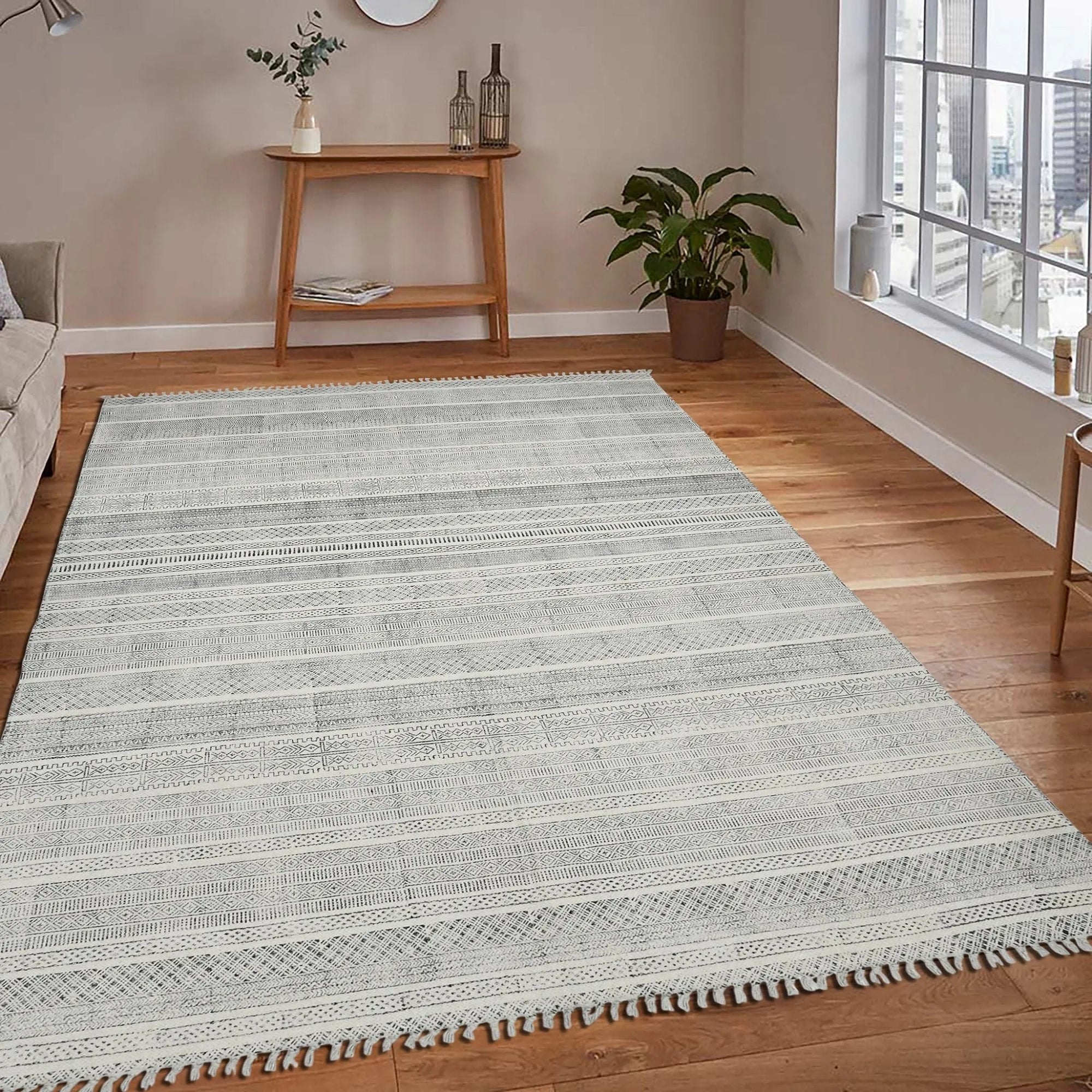 DUNE DUN-1 Charcoal Rug - Baconco