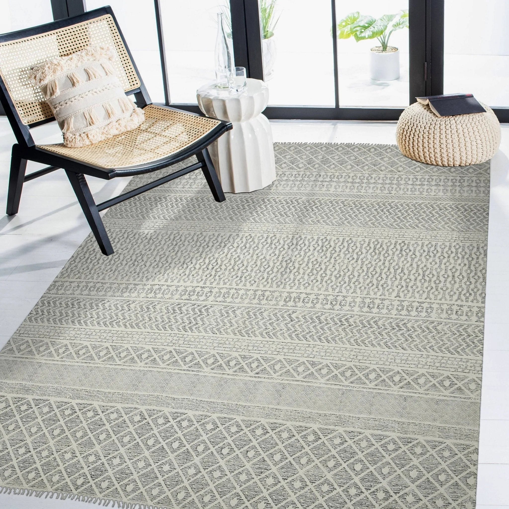 DUNE DUN-5 Grey Rug - Baconco