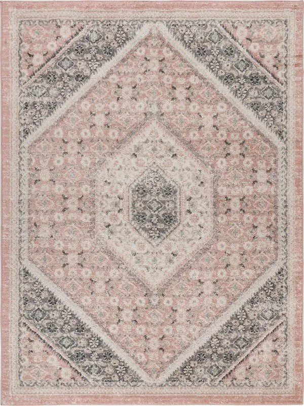 Dune Lr81668 Soft Pink/Gray/White Rug - Baconco