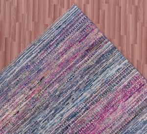 Durva Wool & Silk SC-52G Blue Rug - Baconco