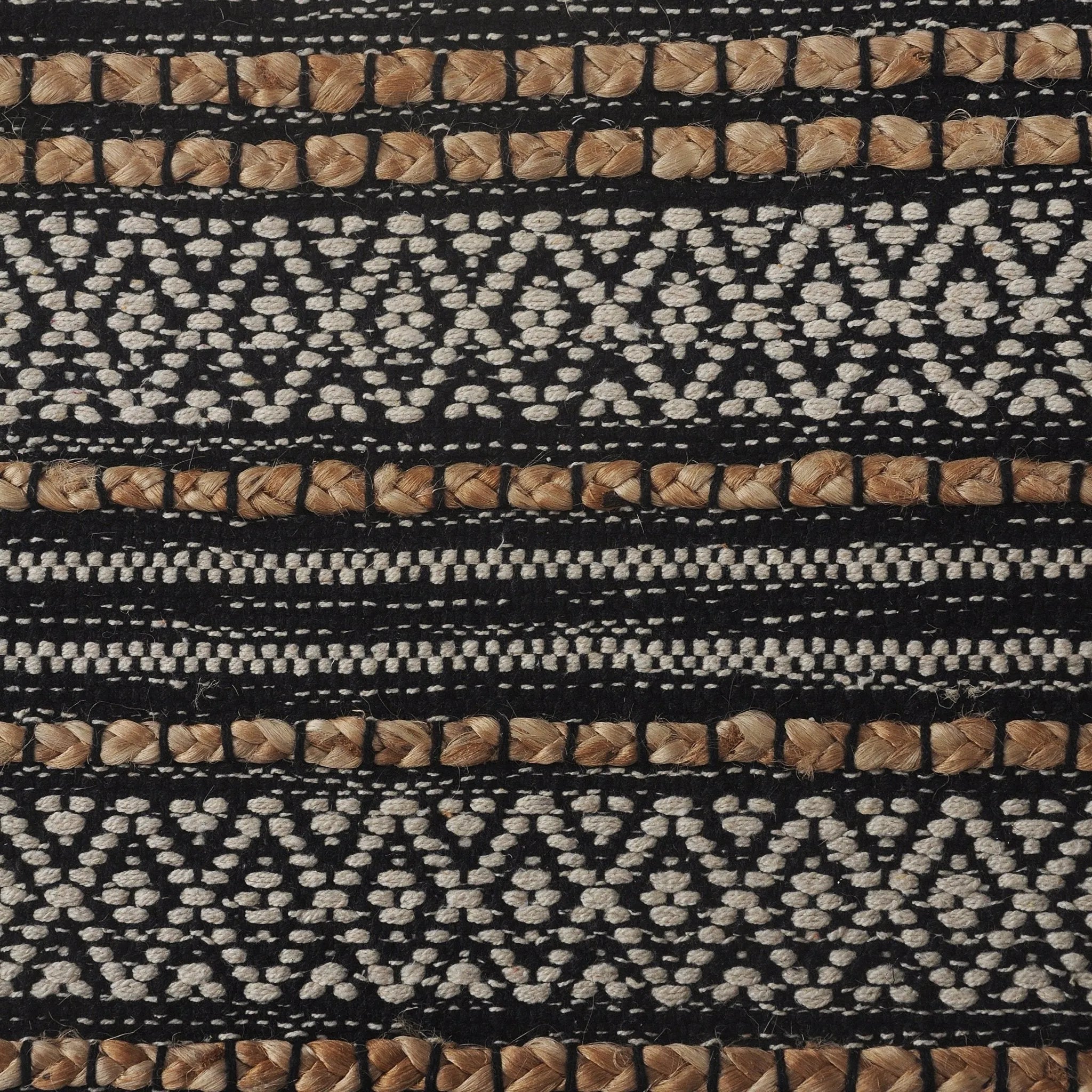 Earth Lr81896 Black/Tan Rug - Baconco