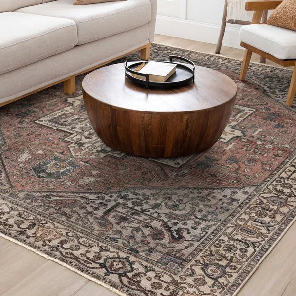 Echo R1061 666 Angelino Pudra Rug - Baconco