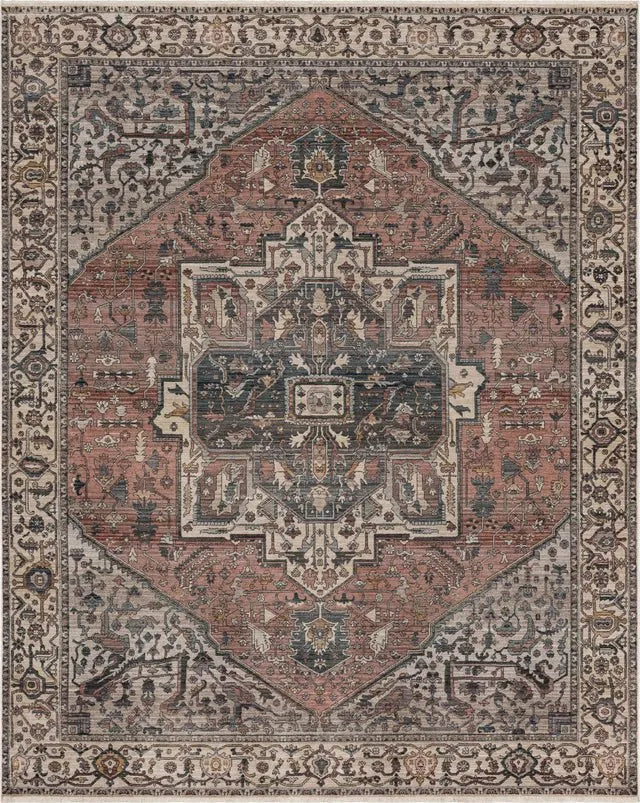 Echo R1061 666 Angelino Pudra Rug - Baconco