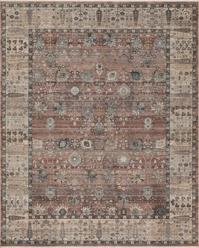 Echo R1062 666 Tesorino Pudra Rug - Baconco