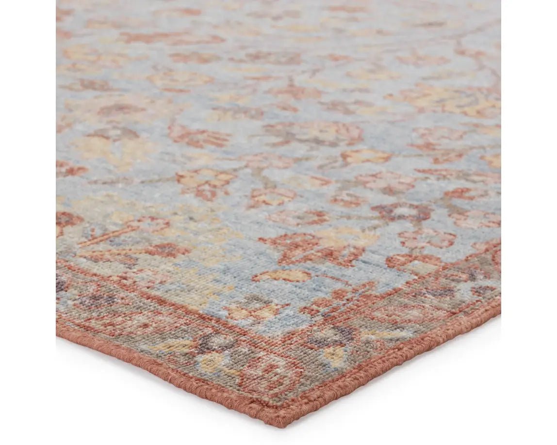 Eden EDE03 Blue/Brown Rug - Baconco