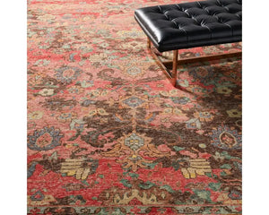 Eden EDE05 Red Rug - Baconco