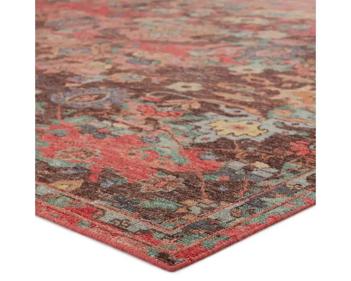 Eden EDE05 Red Rug - Baconco