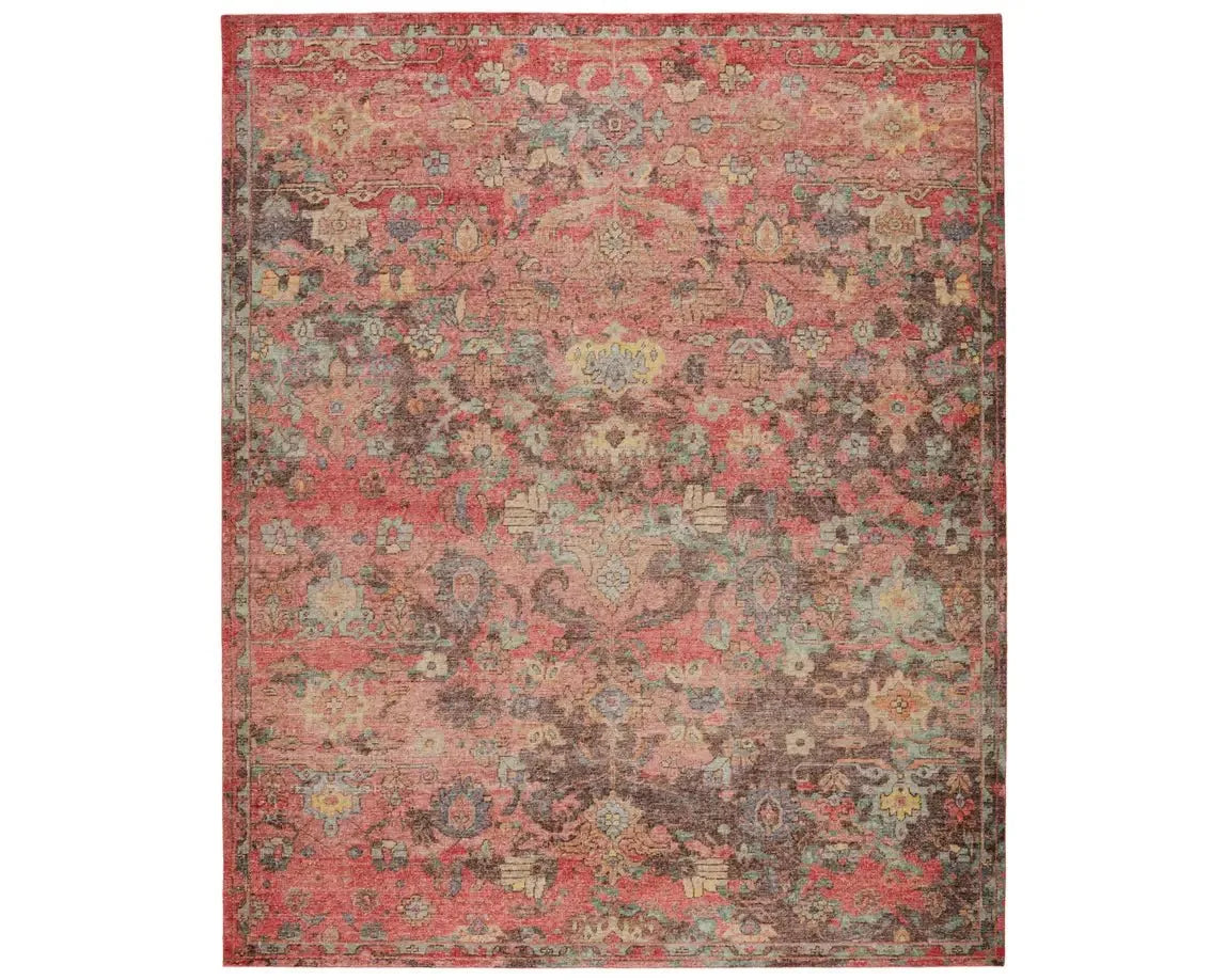 Eden EDE05 Red Rug - Baconco