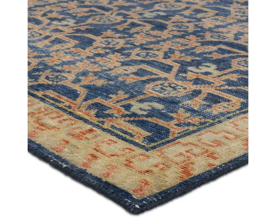 Eden EDE14 Blue Rug - Baconco