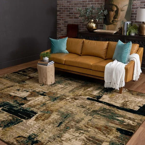 Elements 91201 60110 Envision Aquamarine Rug - Baconco