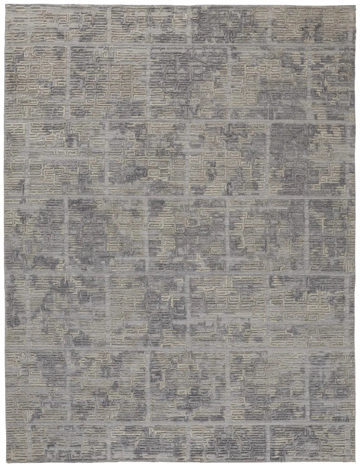 Elias 6590F Gray/Ivory Rug - Baconco