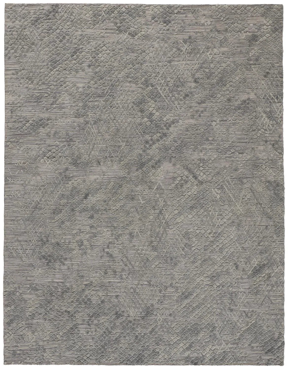 Elias 6716F Gray/Green Rug - Baconco