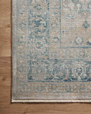 Elise ELI-01 Neutral/Blue Rug - Baconco