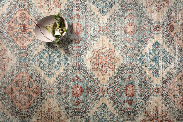 Elise ELI-02 Multi/Blue Rug - Baconco