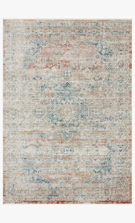 Elise ELI-03 Neutral/Multi Rug - Baconco