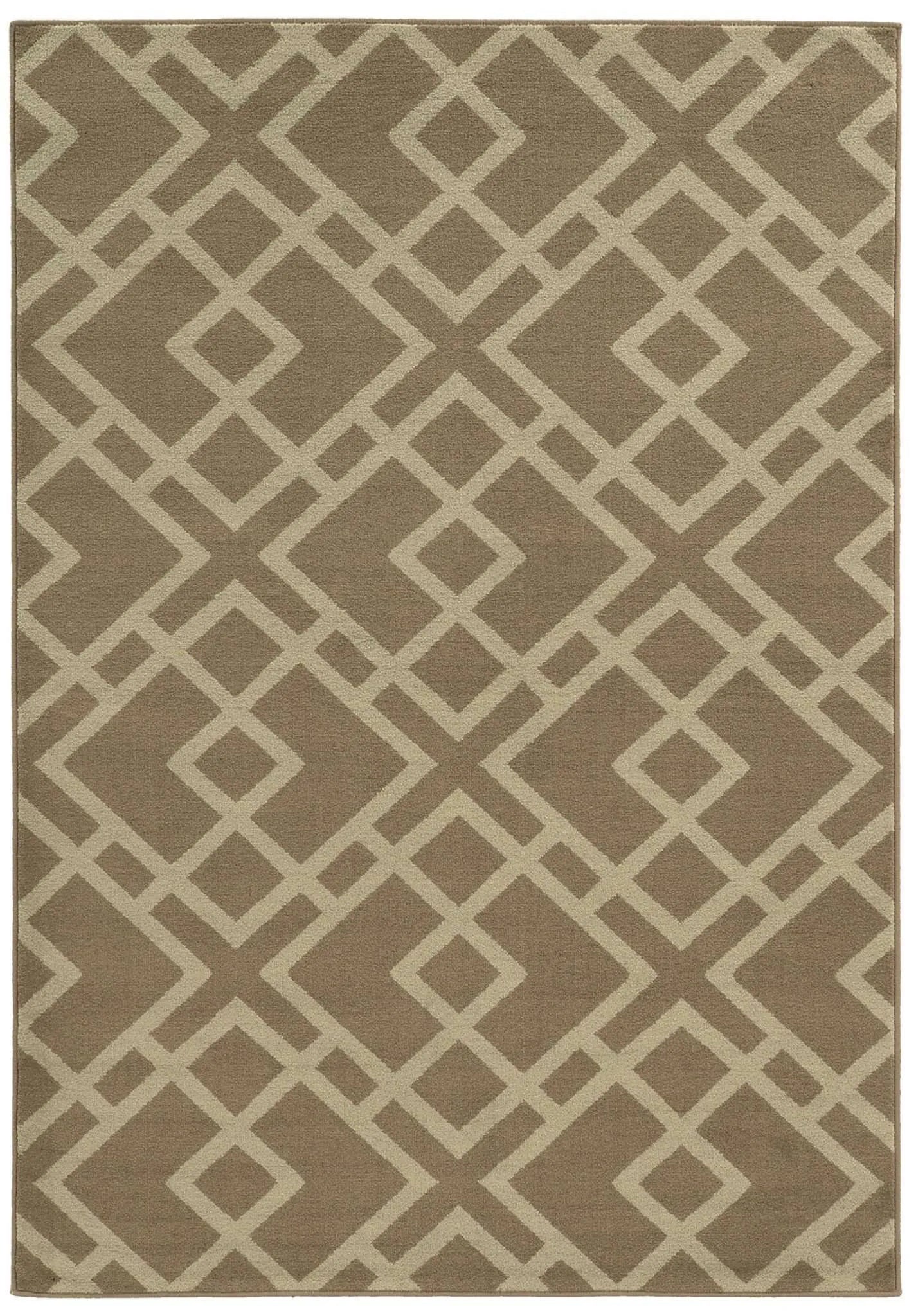 Ella 3685G Stone / Beige Rug - Baconco