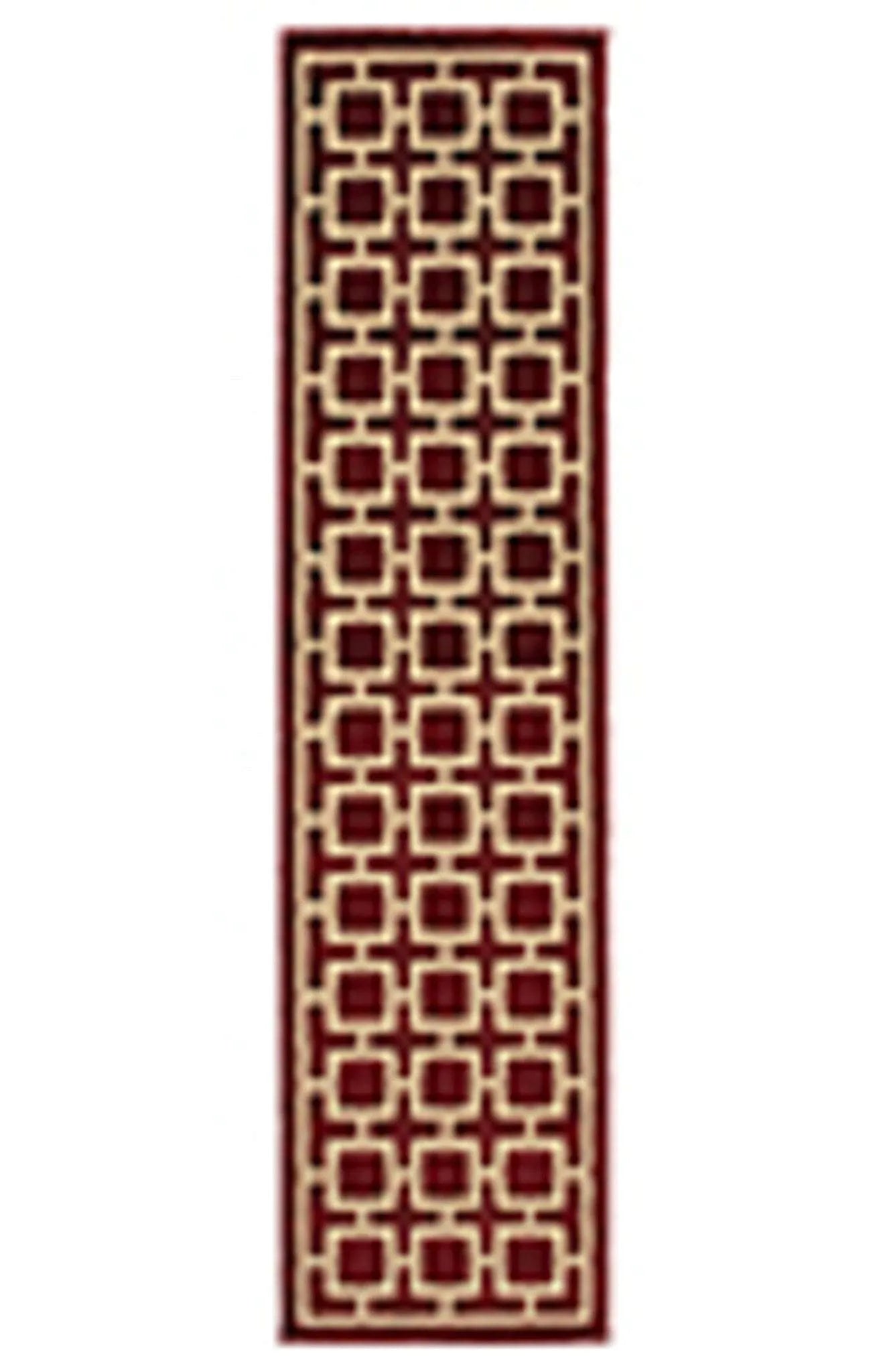 Ella 3885A Red Beige Rug - Baconco