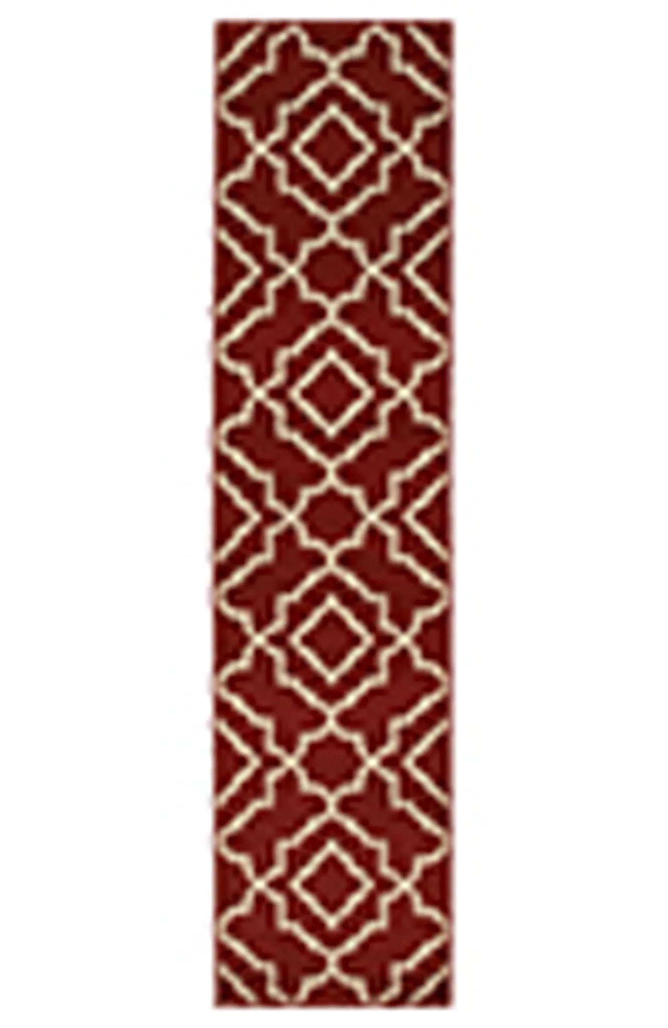 Ella 5185E Red / Beige Rug - Baconco