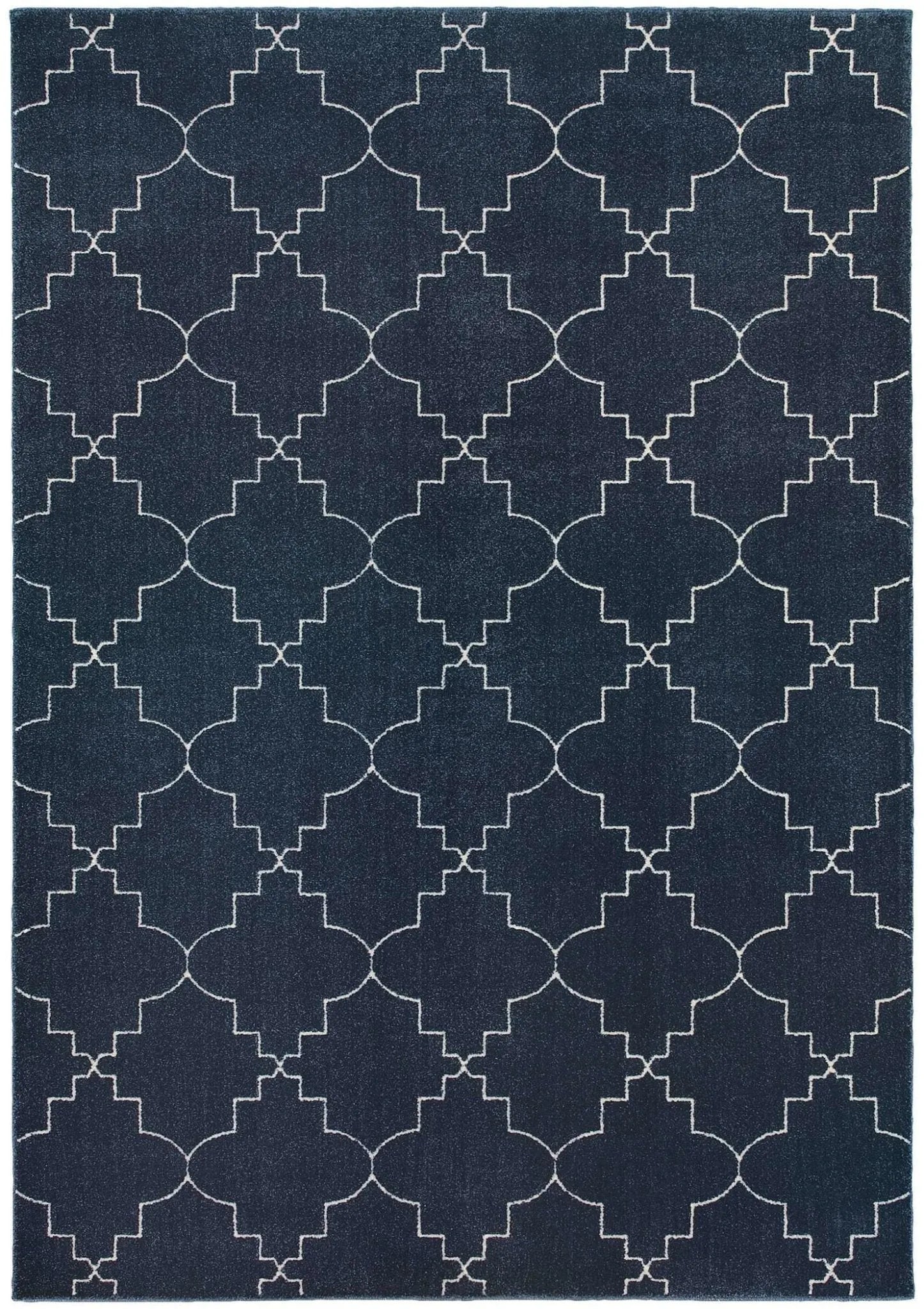 Ellerson 5994b Navy/ Ivory Rug - Baconco