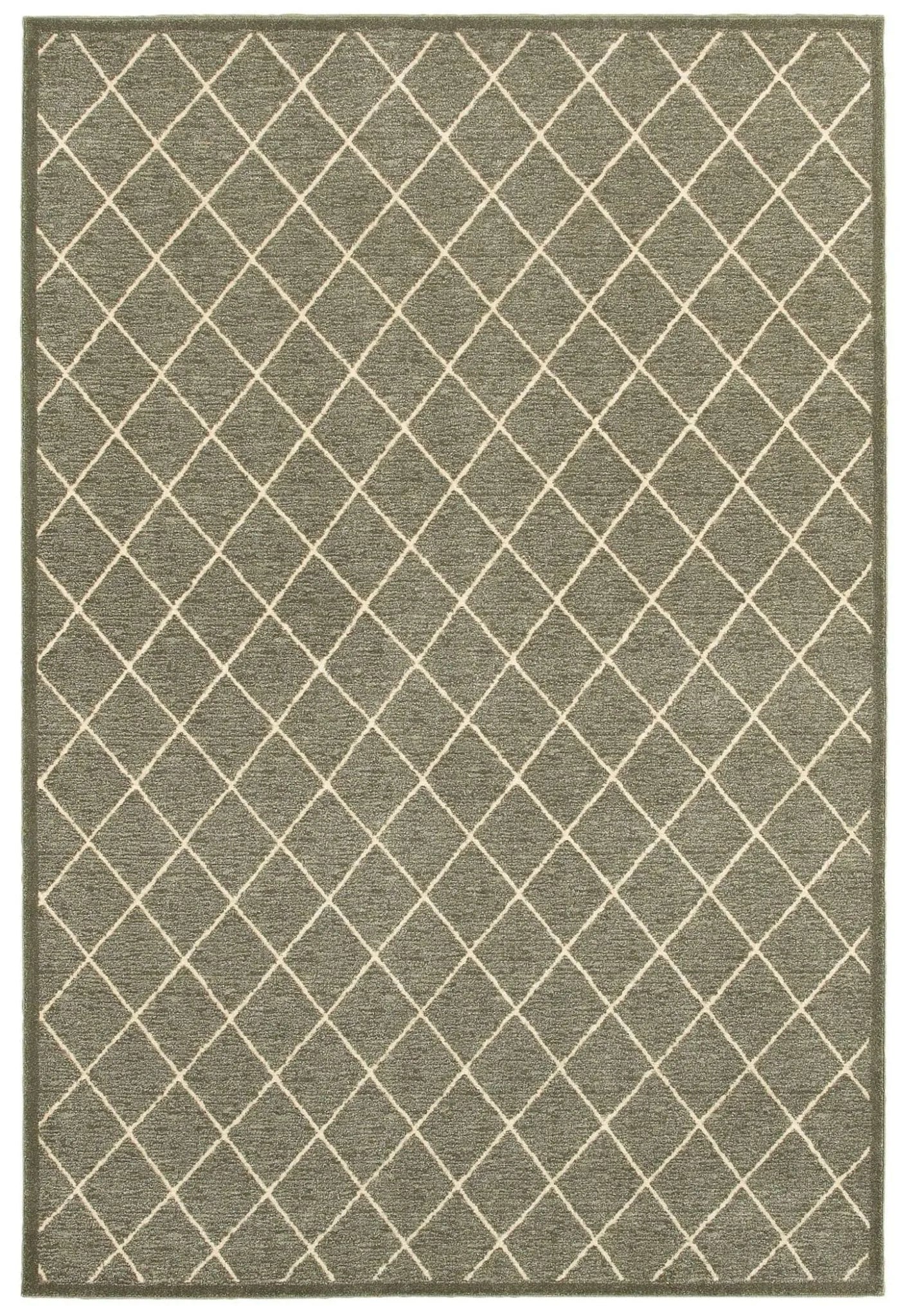 Ellerson 90e Grey/ Ivory Rug - Baconco