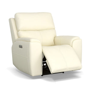 Ellis Power Recliner with Power Headrest - Baconco