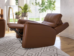 Ellis Power Recliner with Power Headrest - Baconco