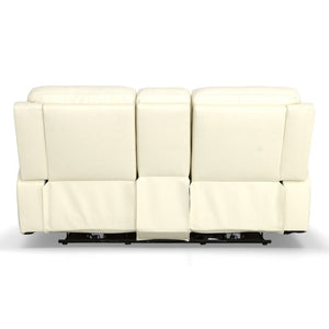 Ellis Power Reclining Loveseat with Console and Power Headrests - Baconco