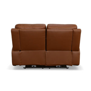 Ellis Power Reclining Loveseat with Power Headrests - Baconco