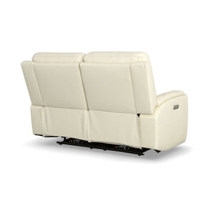 Ellis Power Reclining Loveseat with Power Headrests - Baconco