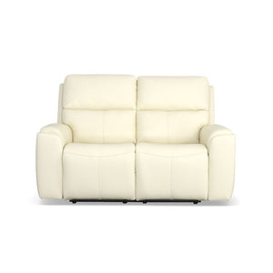 Ellis Power Reclining Loveseat with Power Headrests - Baconco