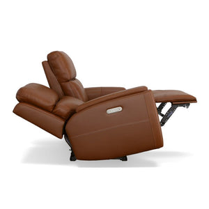 Ellis Power Reclining Loveseat with Power Headrests - Baconco