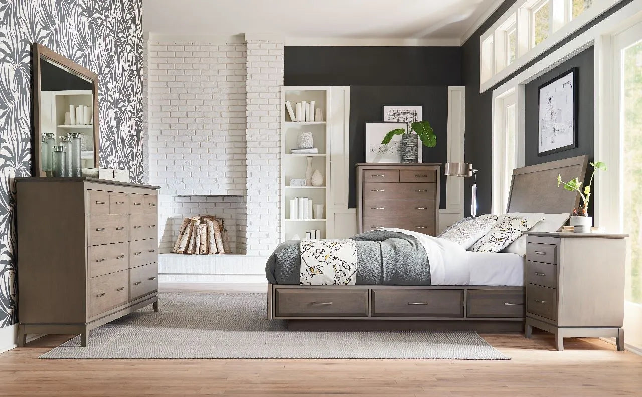 Ellison Panel Storage Bed - Baconco