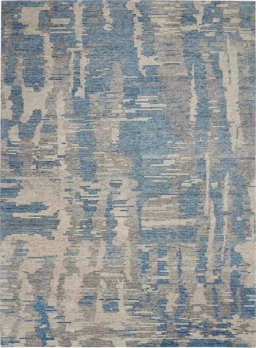 Ellora ELL01 Blue Rug - Baconco