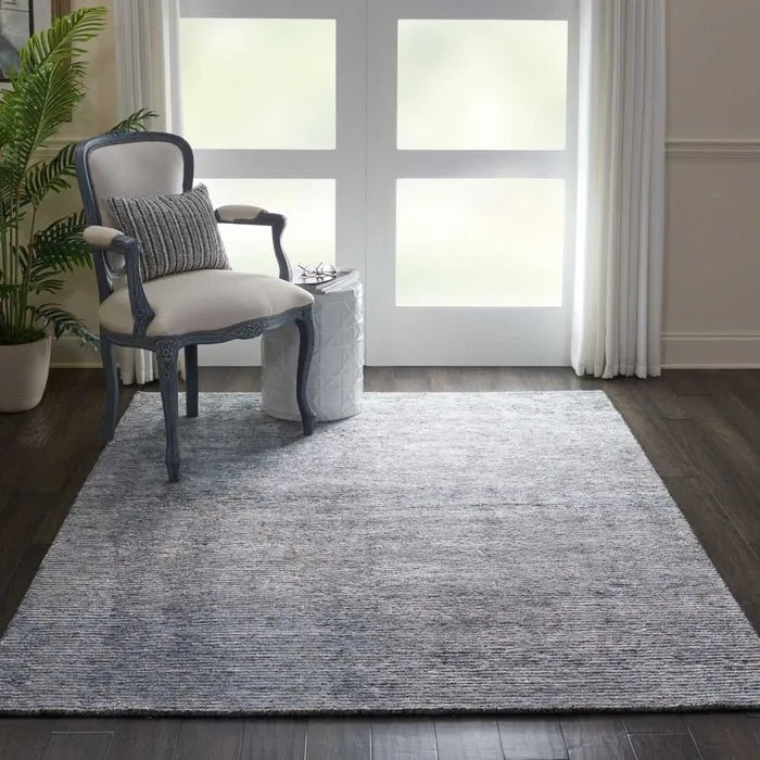 Ellora ELL03 Slate Rug - Baconco