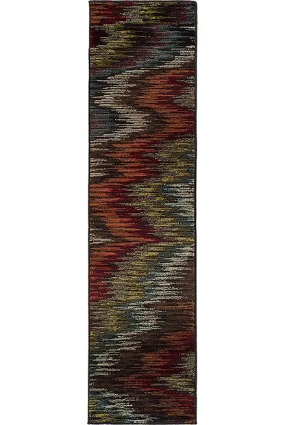 Emerson 4776A Multi/ Black Rug - Baconco