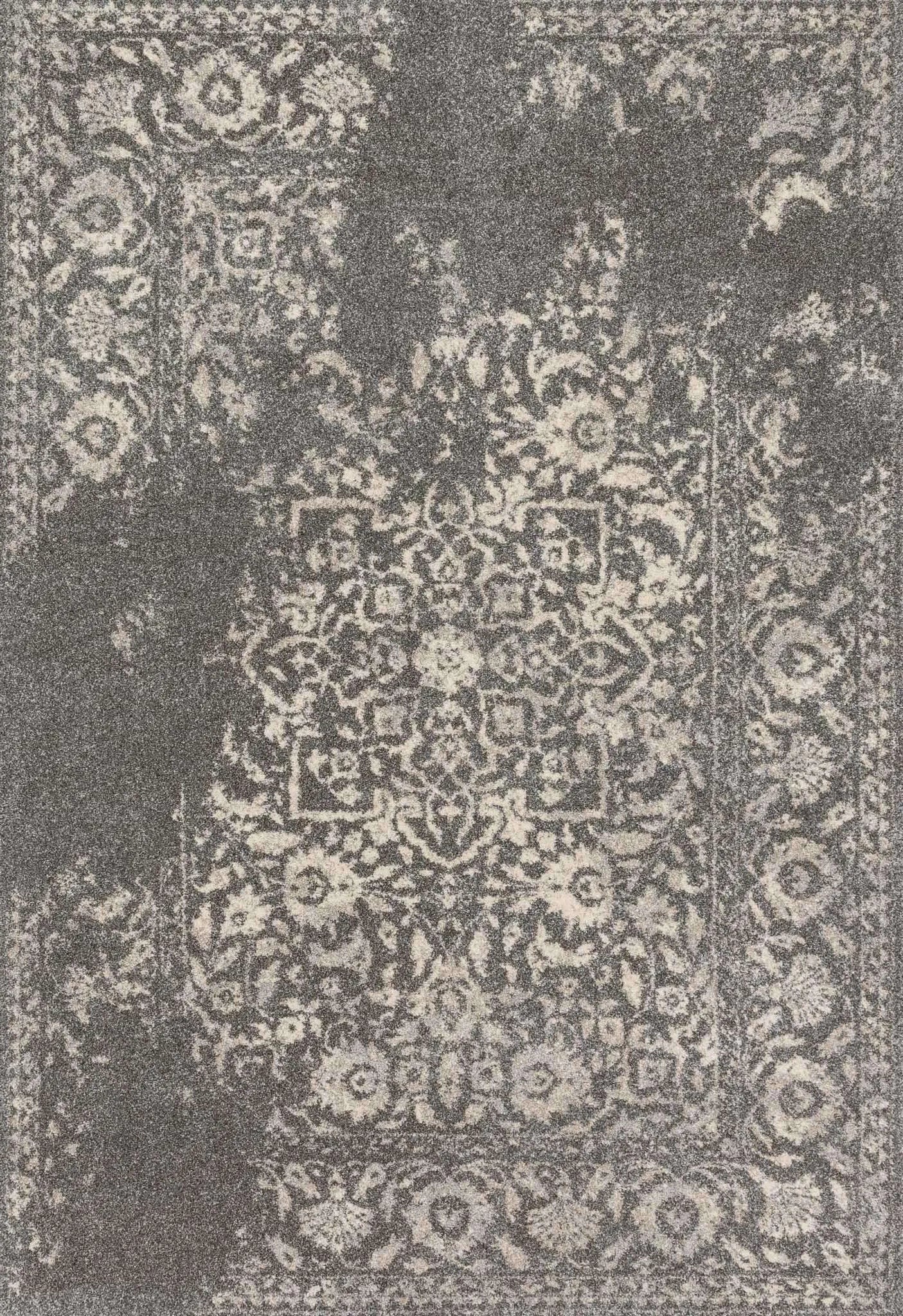 Emory EB 01 Charcoal / Ivory Rug - Baconco